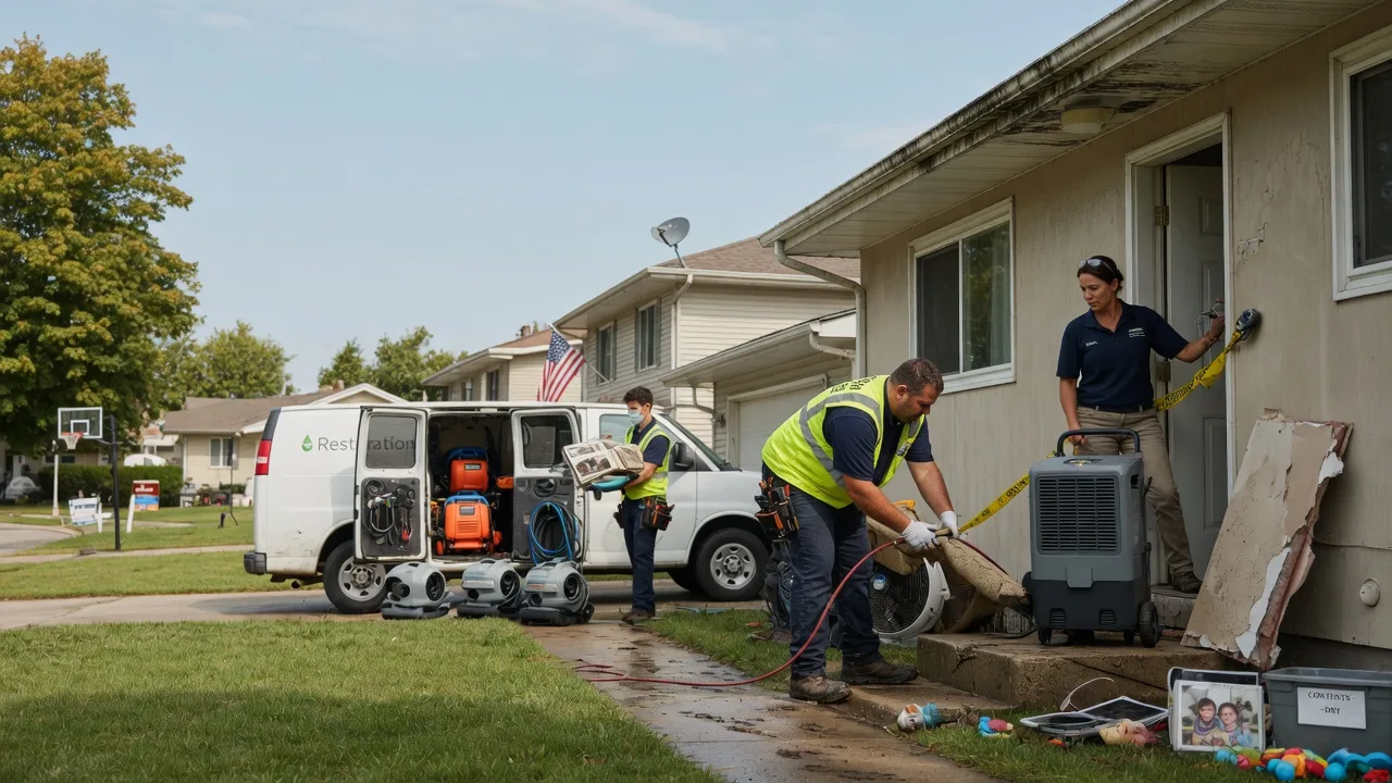 Water Damage Restoration in Mechanicsburg, PA near me